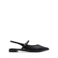 thumbnail image 2 of Women’s Pointed Toe Slingback Flats, Adjustable Ankle Strap Low Heel Dress Shoes for Work & Daily Wear, 2 of 8