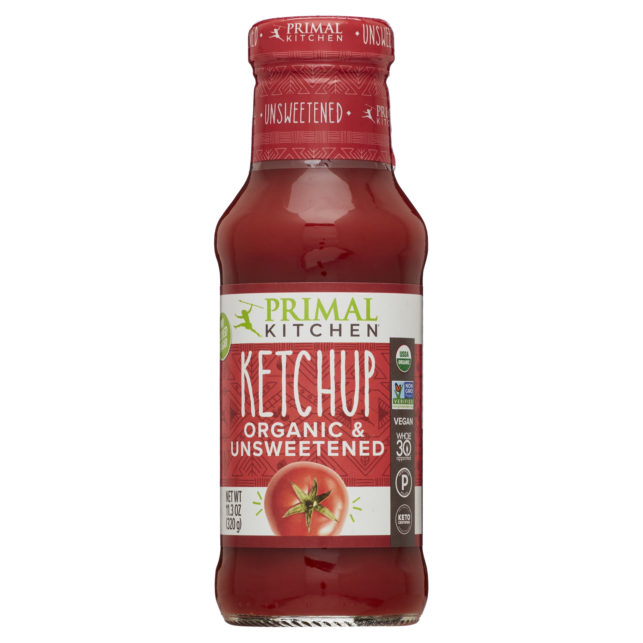 Primal Kitchen Organic and Unsweetened Ketchup 11.3 oz