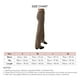thumbnail image 5 of Pantalones acampanados Leggings estampados ajustados de talle alto largos acampanados para mujer Lady Street Brown Grid L, 5 of 5