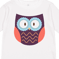 thumbnail image 4 of Inktastic Owl Boys or Girls Long Sleeve Toddler T-Shirt, 4 of 5
