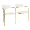 thumbnail image 1 of Chaise de table glamour Demi de LumiSource, 1 of 9