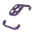 thumbnail image 1 of Funda Protectora de Lente de Cámara Sin Marco Yashi para iPhone 14 14 Pro 13 Pro Max 12 11 Morado, 1 of 5