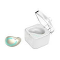 thumbnail image 1 of Auricular Bluetooth de un solo oído con compartimento de carga Estéreo Mini Auricular intrauditivo invisible, 1 of 1
