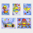 thumbnail image 2 of Sand Painting Kit For Kids Complete Sand Painting Tool Colored Sand Paintings(Girl) N01, 2 of 6