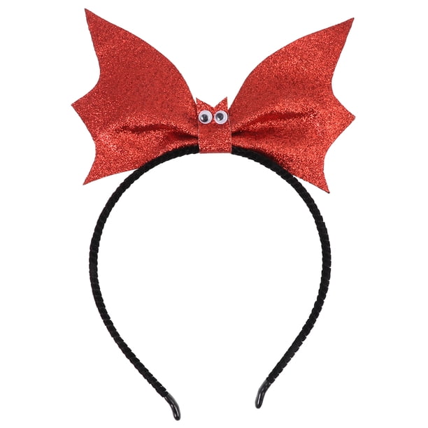 Diadema De Murciélago De Halloween 2 Piezas | Accesorio De Fieltro Con Murciélagos Ajustables Para Adultos Y Niños | Ideal Para Fiestas Y Cosplay
