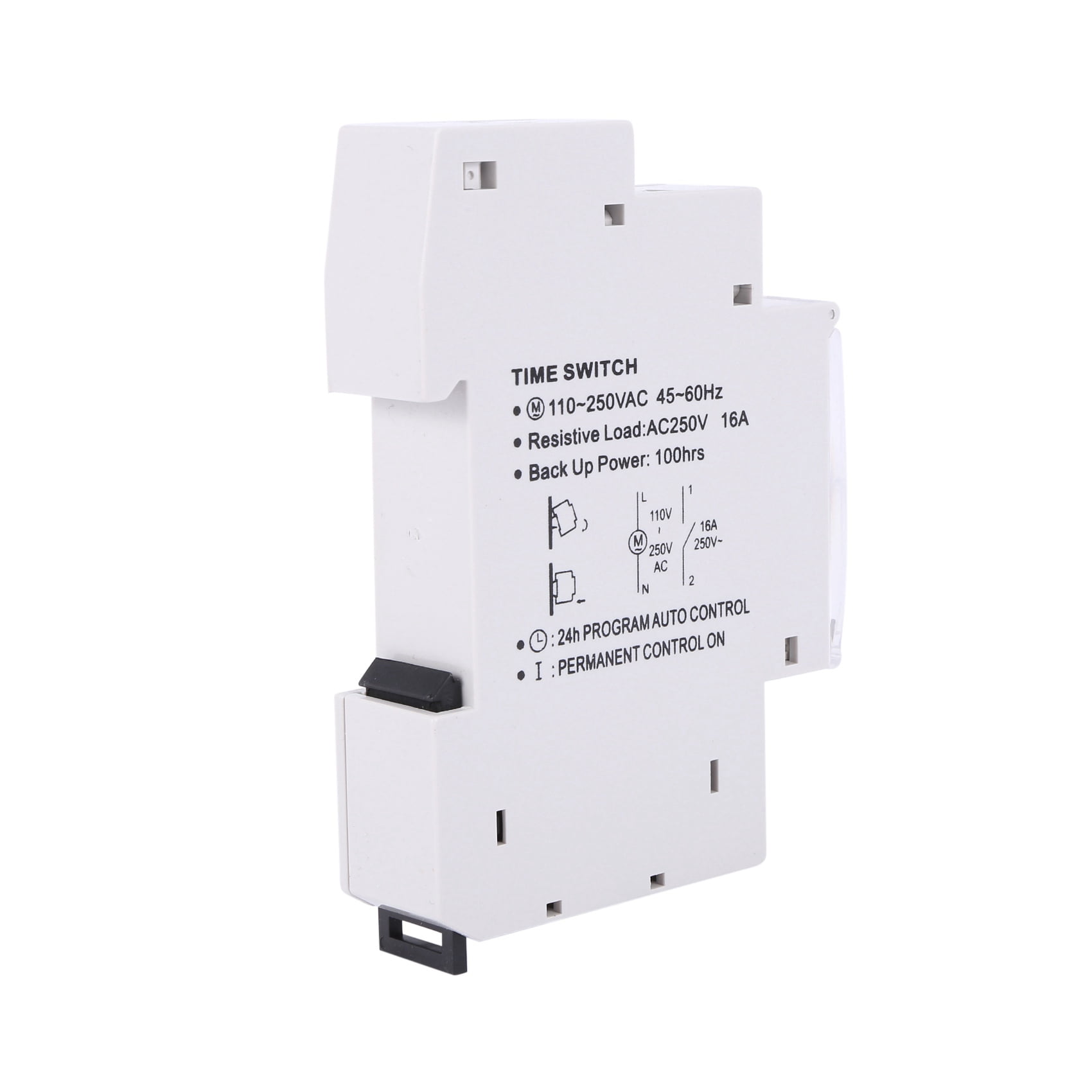 5X SUL180A 15 Minutes Mechanical Timer 24 Hours Programmable Din Rail Timer Time Switch