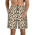 thumbnail image 2 of Uemuo Dachshund Dog Puppy Pattern Men's Swim Trunks Hawaiian Beach Bathing Suit Swimsuits Beach Quick-Dry Shorts with Pockets-Large, 2 of 9