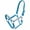 Turquoise, variant on Tough 1 Miniature Adjustable Crystal Overlay Nylon Halter