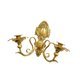 thumbnail image 4 of Portavelas pared hierro, candelabro dorado minimalista diseño vintage, portavelas metal para pared, apliques para pasillo y decoración del 35cm x 28cm, 4 of 8