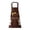 Brown, variant on Cooking Apron With Built In Hand Wipes & Pockets Adjustable Chef Apron For Home Kitchen Bbq Restaurant(Dark Green-72X65Cm)