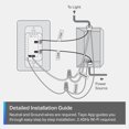 thumbnail image 4 of TP-Link Tapo Matter Smart Dimmer Switch: Voice Control w/Siri, Alexa & Google Assistant, UL Certified, Timer & Schedule, Easy Guided Instal, 4 of 6