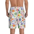 thumbnail image 6 of KLL Retro Musi Disco for Men's 1-Pack Shorts,Sleep Pajama Shorts for Men Soft Pj Shorts Men's Pajama Bottoms Sleepwear -4X-Large, 6 of 7