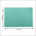 thumbnail image 3 of Hometrends 3K Solid Teal Polyester Bathrug, 3 of 8