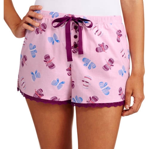 Faded Glory Essentials Women's Poplin Sleep Shorts (Sizes S3X