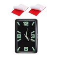 thumbnail image 3 of Reloj para salpicadero de coche, luminoso, elegante y fácil de instalar, con decorativo para SUV, camiones y vehículos. Vertical negro, 3 of 10