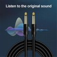 thumbnail image 4 of 6.5mm Jack Audio Cable PVC 6.35 Jack Male to Male Aux Cable,10 Meter, 4 of 5