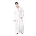 thumbnail image 2 of Neewe Womens Hooded Fleece Robe, Soft Bathrobe for Womens, Cute Long House Coat, 2 of 5