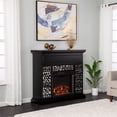 thumbnail image 2 of SEI Furniture SEI Furniture Engineered Wood Electric Fireplace in Black, 2 of 3