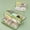 Green, variant on Large Capacity Pencil Case 3 Compartment Pouch Pen Bag for Home Office Men Women (Black)