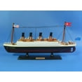 thumbnail image 1 of Hampton Nautical RMS Titanic Cruise Ship, 14" , White, 1 of 5