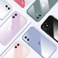 thumbnail image 3 of Funda protectora Funda De Silicona Resistente aplicar para Iphone 11 12 13 Pro Max X Xr 7 8 Plus Con Bordes De Vidrio Suave, 3 of 4
