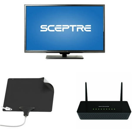 Sceptre 32; 720p LED HDTV, Choice of Apple TV, Roku 2 or Chromecast, NETGEAR