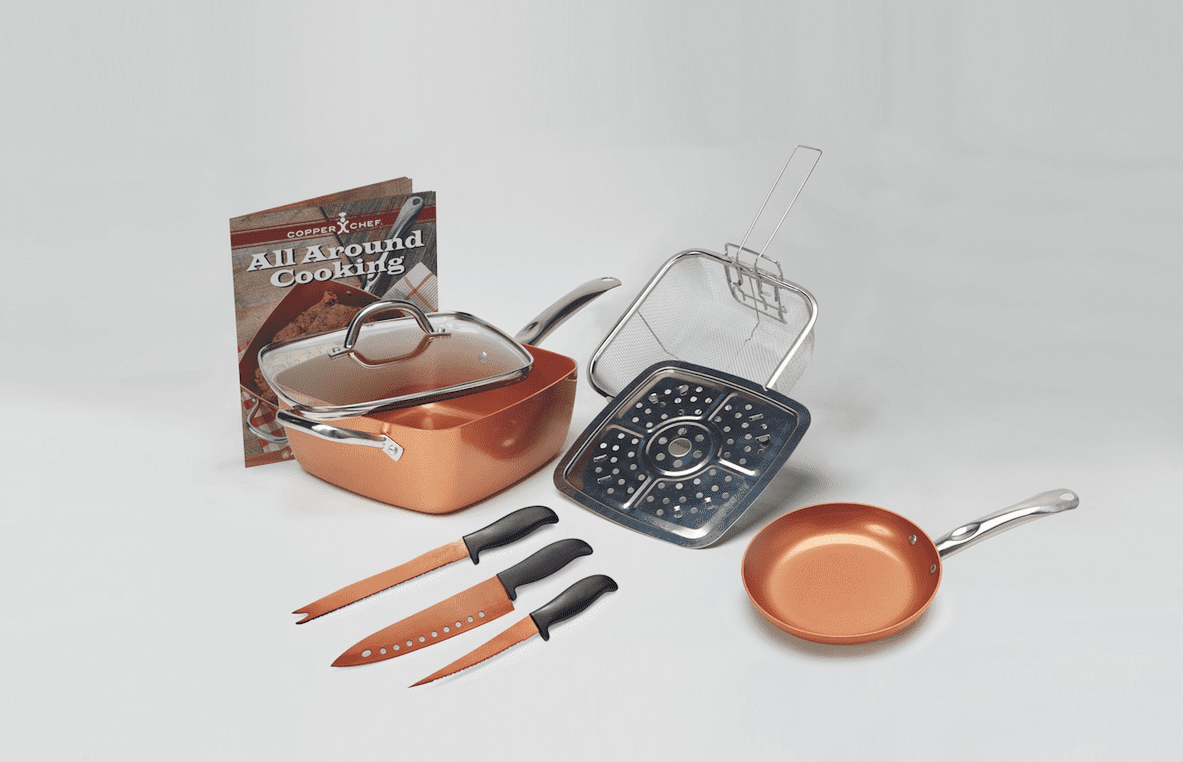 Copper Chef 9 Piece Cookware Set - image 3 of 3