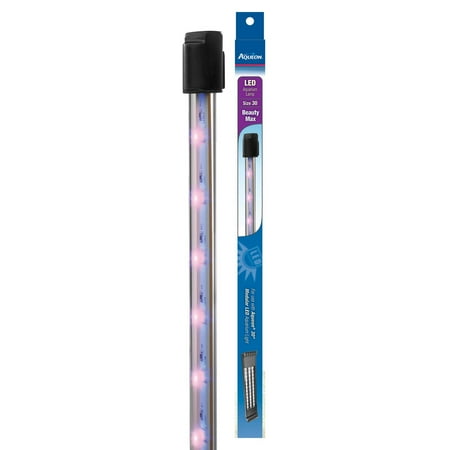 Fish Safety Lighting Beauty Max Modular LED Aquarium Lamp, Size 30, Designed With Your Aquatic Pets Safety And Health In Mind By Aqueon ()