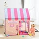 thumbnail image 2 of Tienda de juegos para niños, castillo de princesa rosa para niñas, casa de juegos portátil para exteriores, tiendas de campaña para fiestas infantiles, 2 of 5