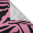 thumbnail image 3 of Ambesonne Pink Zebra Kitchen Curtains, Punk Tribal, 55"x39", Fuchsia Black, 3 of 3