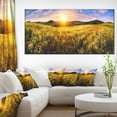thumbnail image 1 of Beautiful Meadow Panorama - Landscape Canvas Art Print, 1 of 4