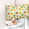 thumbnail image 4 of KLL Colorful Owls 1 Pillow Covers Envelope Closure,Super Soft and Cozy Fuzzy Fleece Pillow Case Cover (No pillow core） 16"x24", 4 of 5