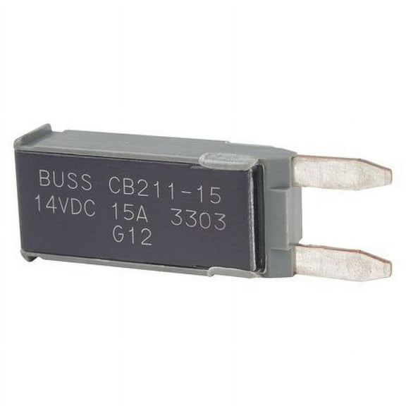 BUSSMANN CB211-15 Automotive Circuit Breaker,CB211,15A,14V