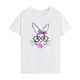 thumbnail image 1 of Camiseta de mujer con cuello redondo y manga corta para el trabajo, compras en la calle XL, 1 of 7