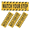 thumbnail image 6 of OUNONA 4PCS Floor Warning Stickers, Anti- Caution Tape for Stairs, Adhesive Safety Signs for Schools, Offices, Walkways, 6 of 8