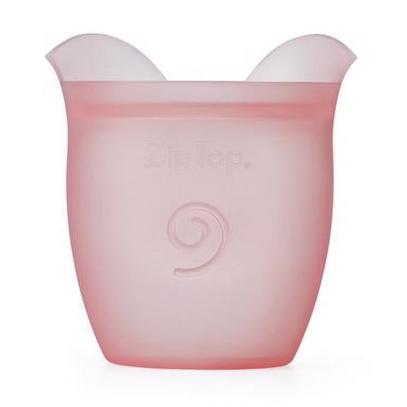 Zip Top 4 oz Pink Storage Cup 1 pk