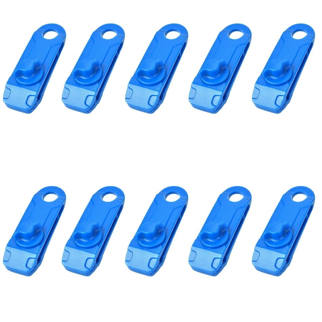 Xihbxyly Clip para Tienda de Campaña Al Aire Libre, Hebilla para Sombrilla a Prueba de Viento, Accesorio de Plástico Fijo para Tienda de Campaña, Opciones Multicolor, Duradero y Confiable, para Acamp