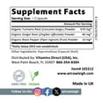 thumbnail image 4 of Rawleigh Turmeric 670mg: 90 Vegan Capsules | with Black Pepper & Ginger | Immunity, Bone & Joint Care | High Absorption | Non-Toxic, Organic Ingredients | Curcumin Supplement, 4 of 5