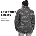 thumbnail image 5 of BRANDIT INDIVIDUAL WEAR Adult Male M65 Premium Field Jacket, Color: Dark Camo, Size: XL, 5 of 7