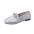 thumbnail image 3 of Satin Bow Pumps,Champagne Dress Heels,Pointed Toe Block Heels,Women Satin Bow Pointed Toe Block Heel Pumps Champagne Slip On Dress Heels for Wedding Party,Silver 9, 3 of 8