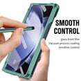 thumbnail image 6 of Compatible with Samsung Galaxy Z Fold 6, Case with Hinge Protection Screen Protector - Hard PC Anti-Slip Shockproof Protective Lightweight Case Cover with S Pen Holder & Free S Pen, Green, 6 of 7