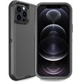 thumbnail image 1 of LAICAIW Defender Case for iPhone 13 Pro Max 6.7 Inch, [Military Grade] 3 in 1 Shockproof Rugged Protective, Heavy Duty Bumper Phone Cover Black(Without Screen Protector), 1 of 6