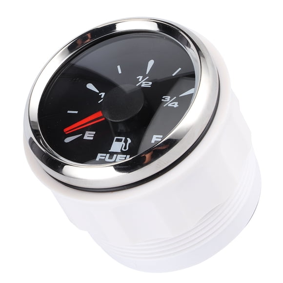 Khall Duokon 2in 190ohm Fuel Level Gauges Digital Display 8 Colors Backlight For 12V/24V Motorcycle Yacht