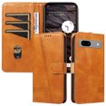 thumbnail image 1 of Phone Case for Google Pixel 7A 5G Magnetic PU Leather Card Slots Durable Wallet Cover, 1 of 5