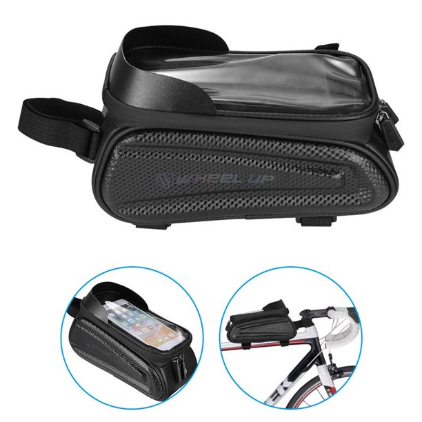 Teléfono De Bicicleta Cubierta Transparente Duradera Soporte Para Teléfono De Bicicleta Con Orificio Para Auriculares