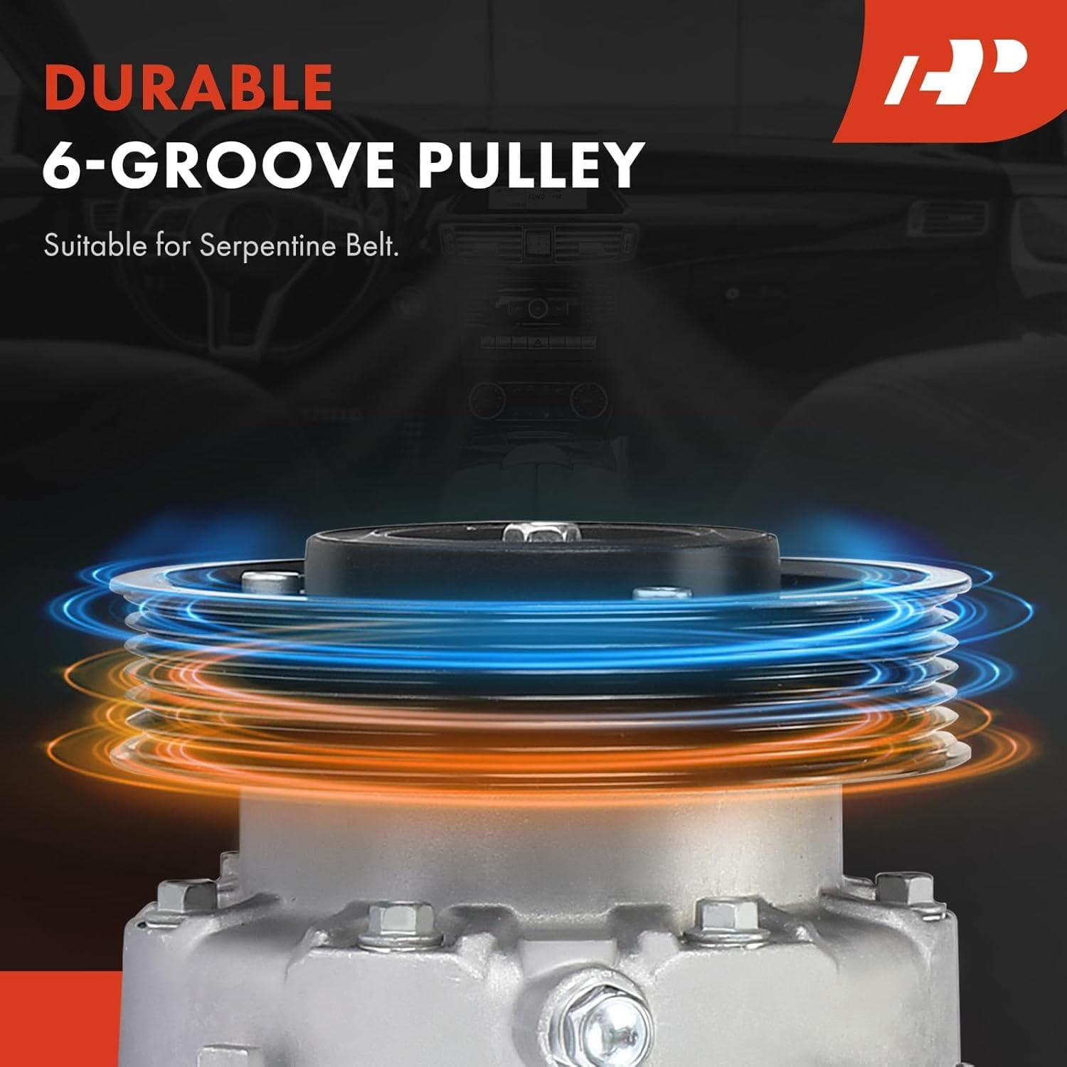 A-Premium Air Conditioner AC Compressor with Clutch Compatible with Kia Sorento 2014-2015 2.4L