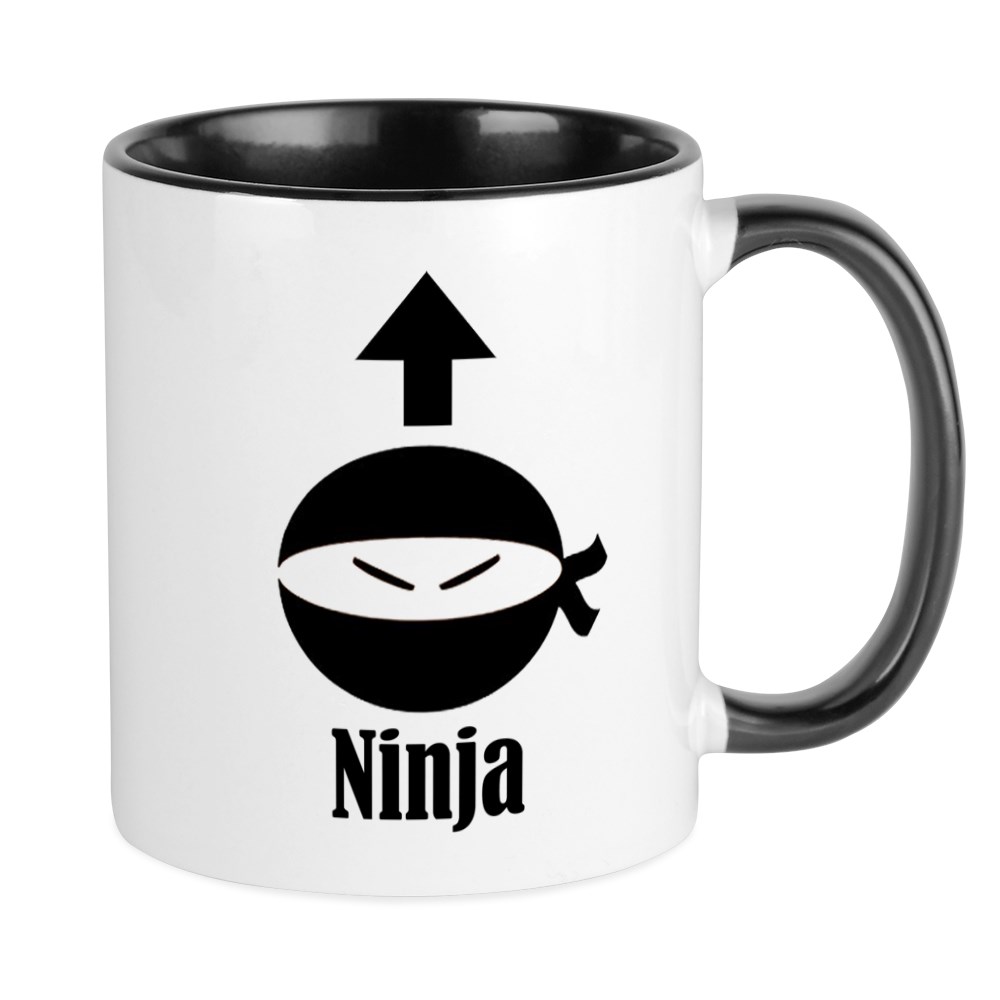 CafePress - Self Ninja Mug - Ceramic 