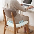 thumbnail image 6 of Dongrere Dining Chair Seat Cover Washable Anti-Slip Rectangle Chair Cushion Protector for Kitchen Dining Chairs Use, 18x22 Inch, J, 6 of 6
