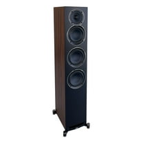 ELAC UFR52 5.25 Inch Floorstanding Speaker - Each (Walnut/Black)