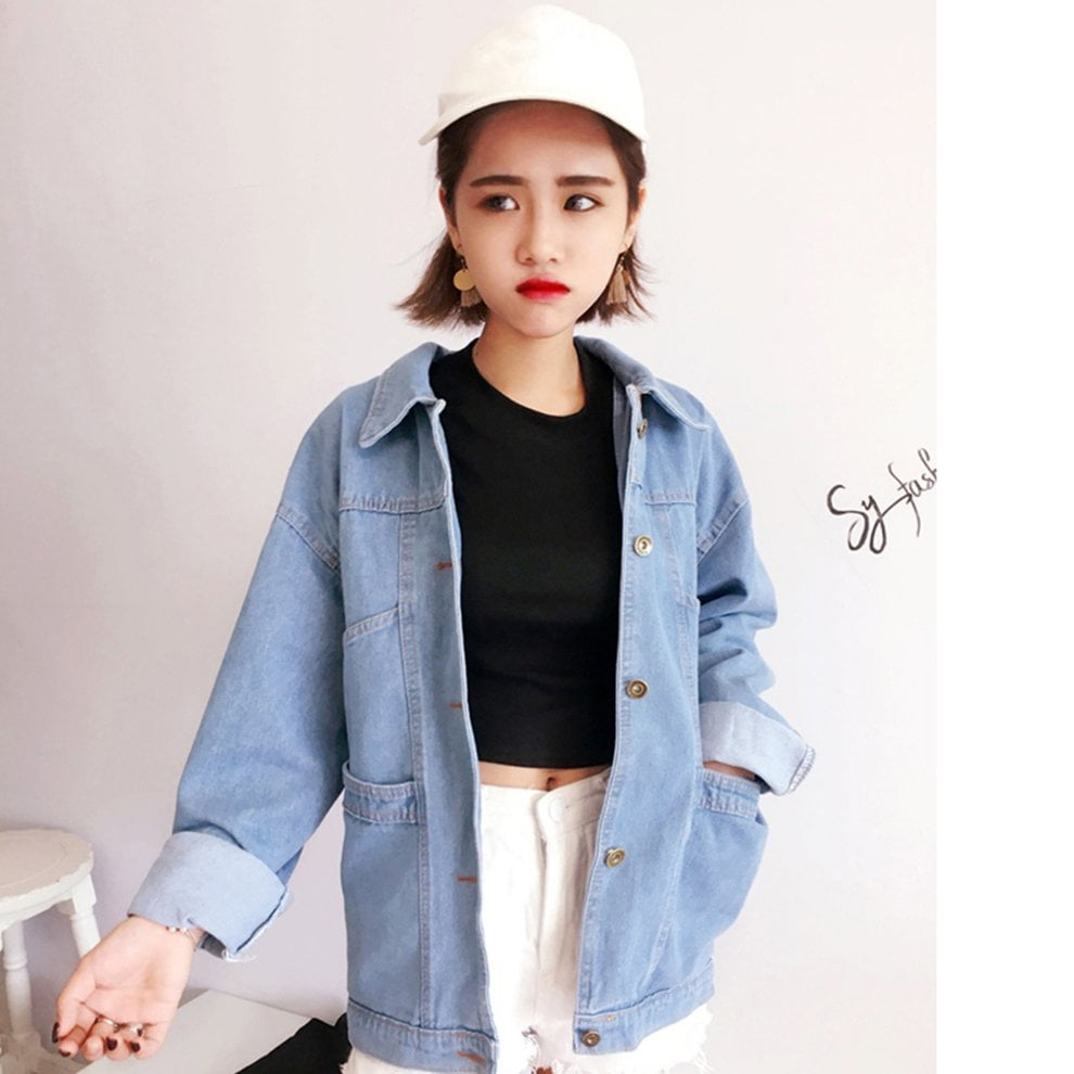 long jacket jeans